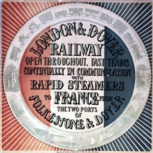 London & Dover Railway notice, 1864-1899