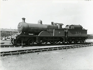 Rail Transport Gallery: Midland Railway Class 2 4-4-0 steam locomotive number 2192. Bullt by Sharp, Stewart