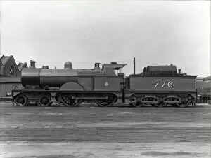 Midland Railway Class 2 4-4-0 steam locomotive number 2585. Built by Bayer Peacock