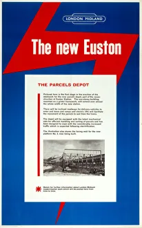 The New Euston - The Parcels Depot, c 1960s The New Euston - The Parcels Depot, c 1960s