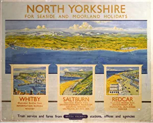 North Yorkshire, BR (NER) poster, 1948-1965 North Yorkshire, BR (NER) poster, 1948-1965