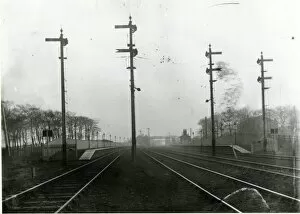 Rail Transport Gallery: The Oaks station, Bolton, Lancashire and Yorkshire Railway, about 1902. View of the station