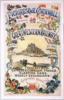 Images Dated 13th May 2005: Picturesque Cornwall, GWR poster, 1897