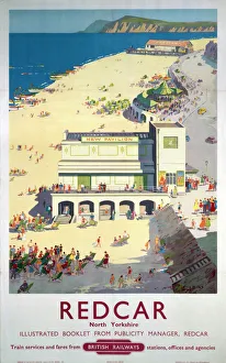 Images Dated 16th May 2003: Redcar, BR poster, 1950