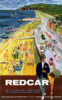 Redcar, BR poster, 1962