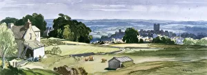 Images Dated 21st July 2003: Richmond, Yorkshire, BR (NER) carriage print, 1948-1965