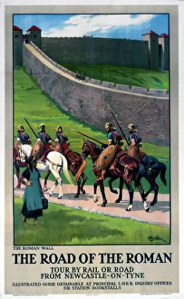 The Road of the Roman, LNER poster, 1923-1947 The Road of the Roman, LNER poster, 1923-1947
