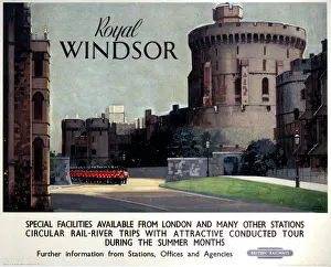 Images Dated 21st July 2003: Royal Windsor, BR (WR) poster, c 1950s