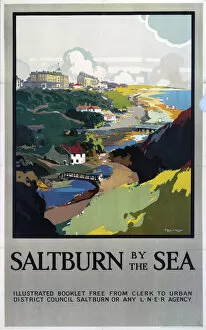 Saltburn-by-the-Sea, LNER poster, 1923-1945