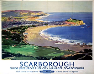 Images Dated 12th May 2003: Scarborough, BR poster, 1948-1965
