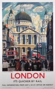Top Seller Prints: St Pauls Cathedral Print, London