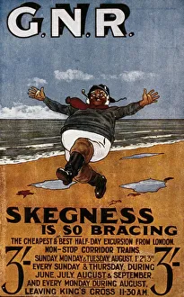 Skegness is so Bracing, postcard, 1908 Skegness is so Bracing, postcard, 1908