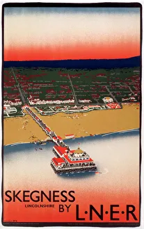 Skegness, Lincolnshire, LNER poster, c 1930 Skegness, Lincolnshire, LNER poster, c 1930