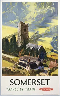 Images Dated 13th May 2005: Somerset, BR (WR) poster, 1948-1965