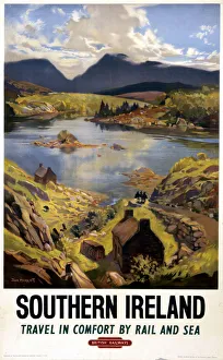 Images Dated 21st July 2003: Southern Ireland, BR (WR) poster, 1948-1965
