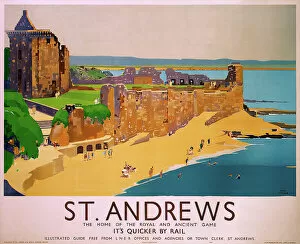 Images Dated 19th February 2003: St Andrews, LNER poster, 1941