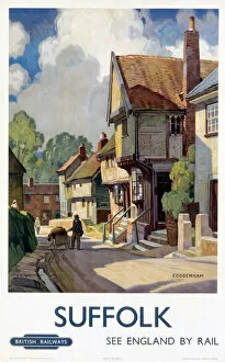 Images Dated 20th June 2003: Suffolk, BR(ER) poster, 1948-1965