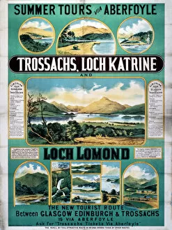 Images Dated 25th June 2003: Summer Tours... NBR poster, 1900-1923