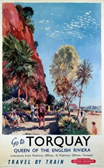 Images Dated 17th September 2003: Go to Torquay, BR (WR) poster, 1958