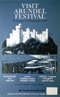 Visit Arundel Festival, BR(SR) poster, 1979