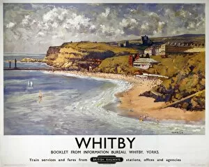 Whitby, BR poster, 1950