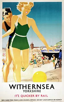 Images Dated 1st September 2003: Withernsea, LNER poster, 1923-1947