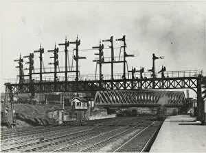 Rail Transport Gallery: York, Holgate Bridge, London and North Eastern Railway. 1937