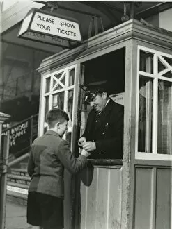 Rail Transport Gallery: York station, 1953