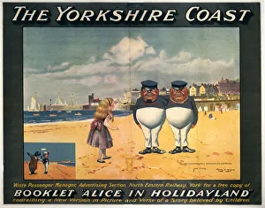 The Yorkshire Coast, NER poster, 1923-1947 The Yorkshire Coast, NER poster, 1923-1947
