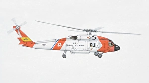 1974 UH-60 Black Hawk helicopter, side view 1974 UH-60 Black Hawk helicopter, side view