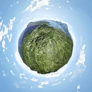 Drone Point Of View Gallery: 360' Panorama of Mt Batur, Bali, Indonesia
