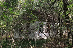 Abandoned country house within the Chernobyl exclusion zone Abandoned country house within the Chernobyl exclusion zone