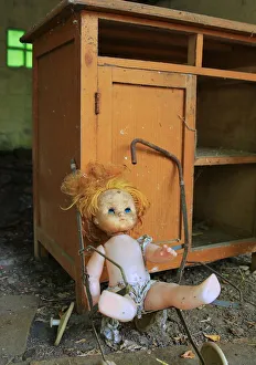 Abandoned doll within the Chernobyl exclusion zone Abandoned doll within the Chernobyl exclusion zone