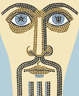 Images Dated 6th November 2012: Abstract Face
