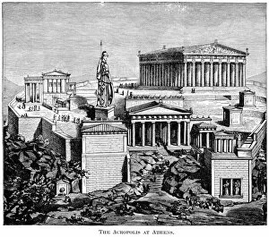 Images Dated 20th November 2011: The Acropolis Of Athens, Greece