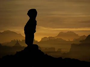 <b class=qtipBold><figcaption>Adad's Natural Statue</figcaption></b><br>The name of this Natural statue is Adad, it's located on Akakus Mountains Region inside the Libyan border.<br><em>© Bashar Shglila</em> Adad's Natural Statue