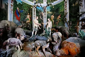 Images Dated 1st May 2011: Adam and Eve (original sin) chapel