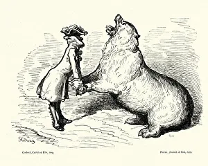 Adventures of Baron Munchausen, Greeting the bear Adventures of Baron Munchausen, Greeting the bear