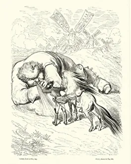 Adventures of Baron Munchausen, personage of a corpulence Adventures of Baron Munchausen, personage of a corpulence