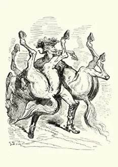 Adventures of Baron Munchausen Placing one under either arm Adventures of Baron Munchausen Placing one under either arm