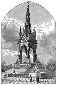 Images Dated 25th August 2014: Albert Memorial, Kensington Gardens, London