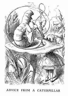 Images Dated 10th January 2014: Alice in Wonderland - Advice from a Caterpillar