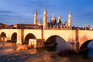 Amazing Glow, Basilica de Nuestra Senora del Pilar, Basilica of Our Lady of the Pillar Amazing Glow, Basilica de Nuestra Senora del Pilar, Basilica of Our Lady of the Pillar
