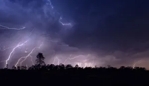 Amazing Thunderstorm Display with Multiple Lightning Strikes, Magaliesburg, Gauteng Province, South Africa Amazing Thunderstorm Display with Multiple Lightning Strikes, Magaliesburg, Gauteng Province, South Africa
