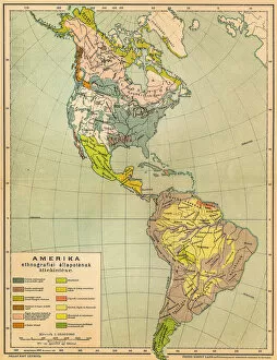 Maps Collection: American ethnographic map