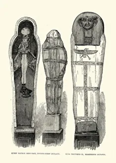 Ancient Egyptian Artefacts - Mummy of Duathathor-Henuttawy and T Ancient Egyptian Artefacts - Mummy of Duathathor-Henuttawy and T