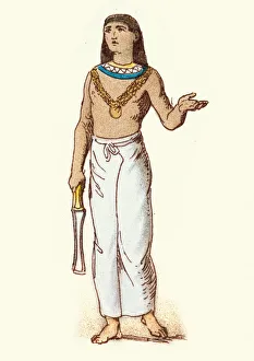 Ancient Egyptian priest, clothing, fashion Ancient Egyptian priest, clothing, fashion