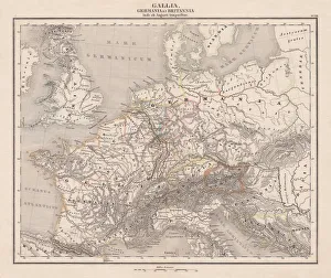 Ancient Europe under Emporer Augstus (63 BC-14 AD), published 1861 Ancient Europe under Emporer Augstus (63 BC-14 AD), published 1861