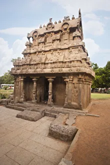 Ancient Ganesh Ratha Temple at Mahabalipuram, Kanchipuram District, Tamil Nadu, India Ancient Ganesh Ratha Temple at Mahabalipuram, Kanchipuram District, Tamil Nadu, India