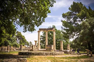 <b class=qtipBold><figcaption>The Ancient Olympic Game of Greece</figcaption></b><br>Olympia, Elis, West Greece, Greece, May 2013.<br><em>© 2015 Supanat Sakorntrakun</em> The Ancient Olympic Game of Greece
